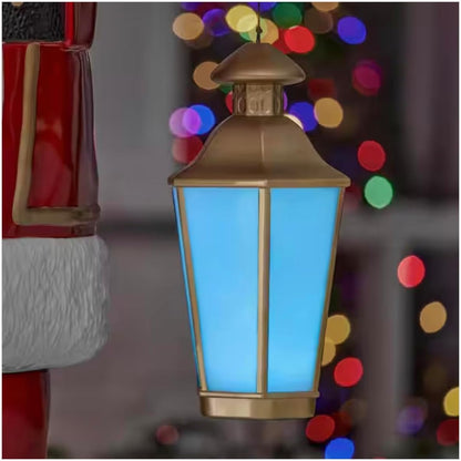 🎅 Christmas Statue 2025 🔥LED Towering Santa with Multi-Color Lantern